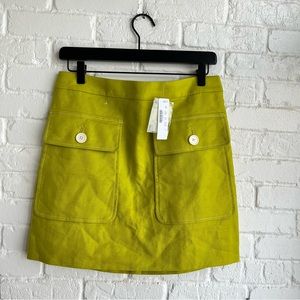 NWT J. Crew Linen Skirt